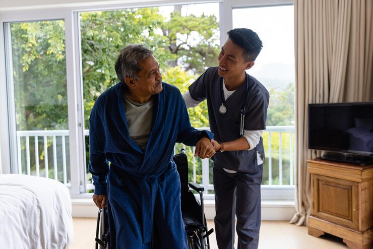 Assistance for senior living at home